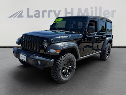 2023 Jeep Wrangler Willys 4WD! FACTORY CERTIFIED WARRANTY!
